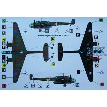 Handley Page Hampden B.Mk.II (Wright Cyclone)