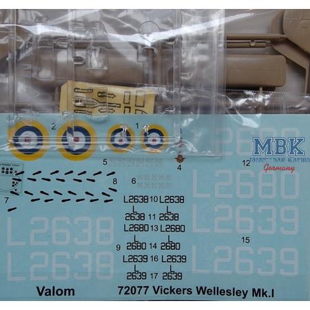 Vickers Wellesley Mk.I LRDU