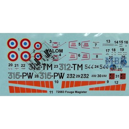 Fouga Magister CM.170 French Air Force