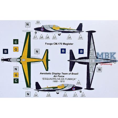 Fouga CM.170 Magister (AAF, Brazil)