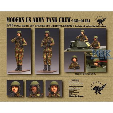 Modern US Army Tank Crew - 1980 ~ 90 Era