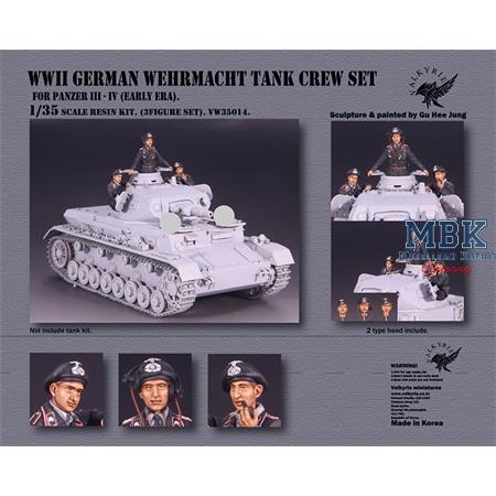 WWII German Wehrmacht Tank Crew Set (Early Era)