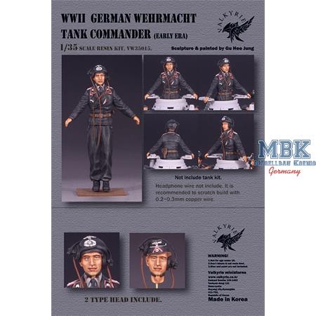 WWII German Wehrmacht Tank Commander (Early Era)