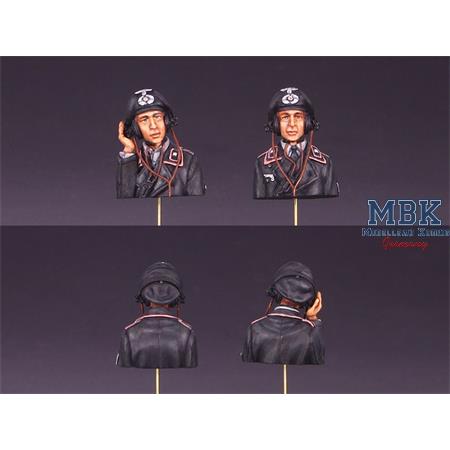 WWII German Wehrmacht Tank Crew Bust Set Early Era