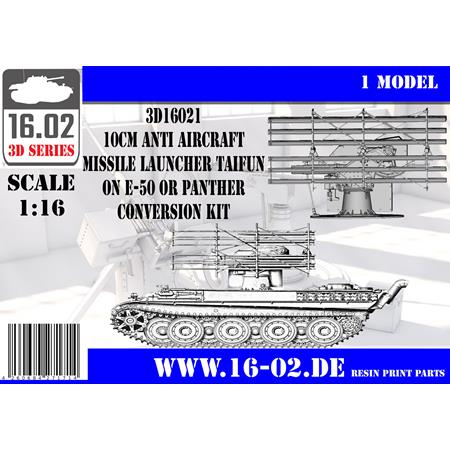 10cm AA missile launcher Taifun conversion (1:16)