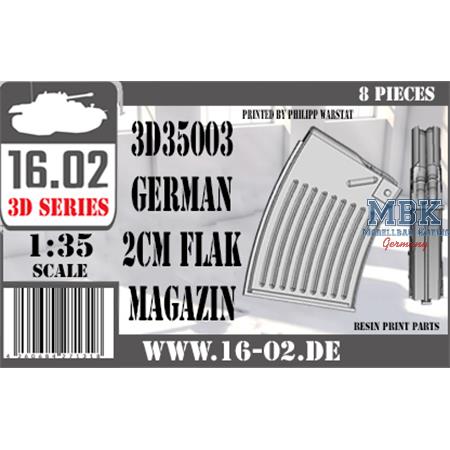2cm Flak ammunition magazine