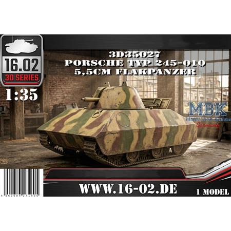 Porsche Typ 245-010 5,5cm Flakpanzer