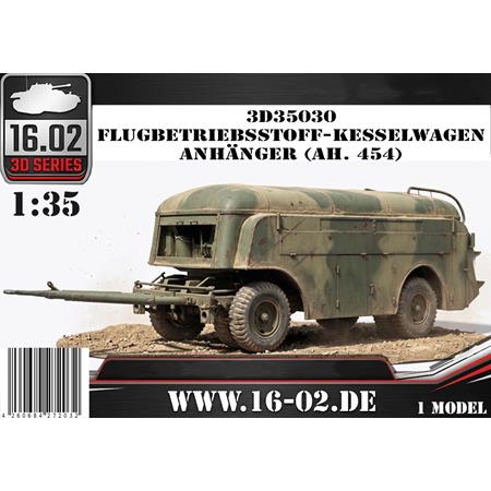 Flugbetriebsstoff-Kesselwagen Anhänger (Ah. 454)