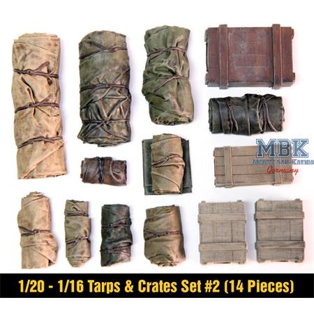 Universal/Generic Tarp Rolls & Crates #2 (1:16)