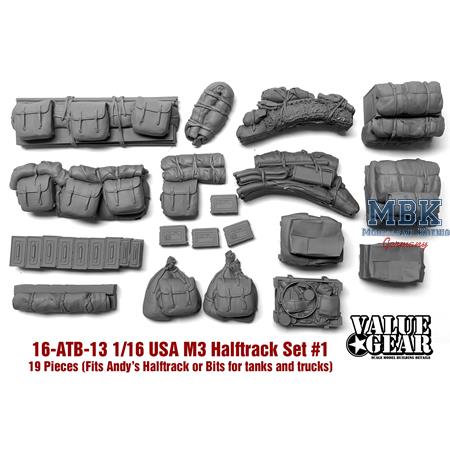 M3 Halftrack Set #1 (AHHQ-010 M3/M3A1) (1:16)