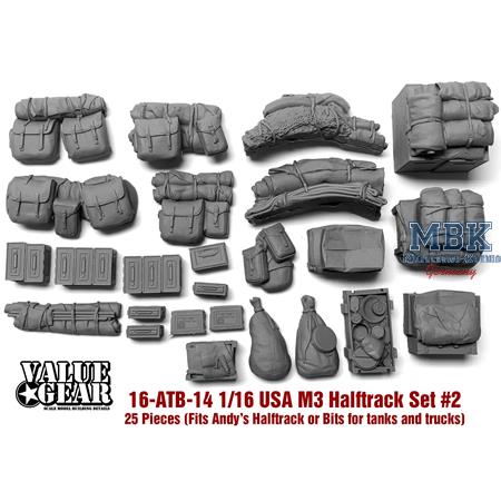M3 Halftrack Set #2 (AHHQ-010 M3/M3A1) (1:16)
