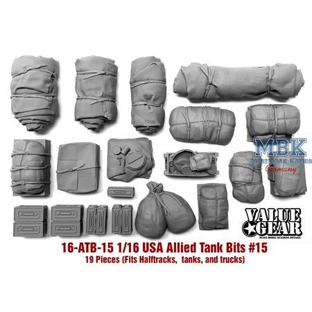 Allied Tank Bits for tanks and trucks (1:16)