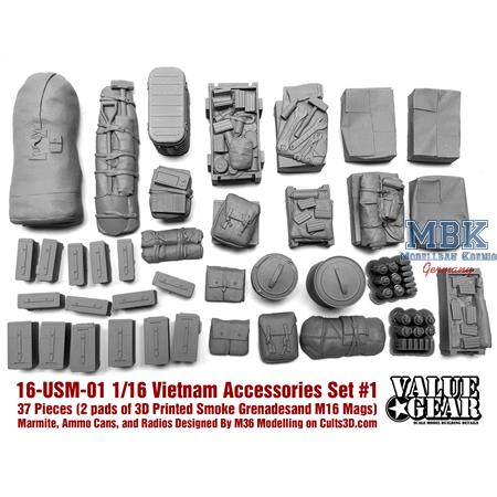 Vietnam Accessories Set #1 (1:16)