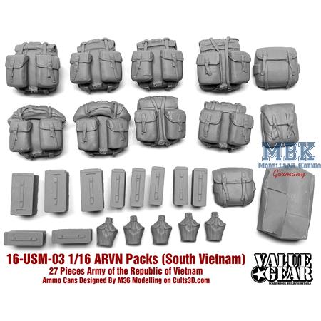 Vietnam ARVN Packs (South Vietnam) (1:16)