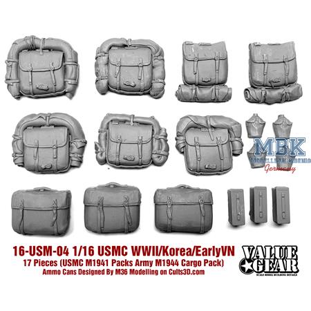 USMC WWII/Korea/early VN (1:16)