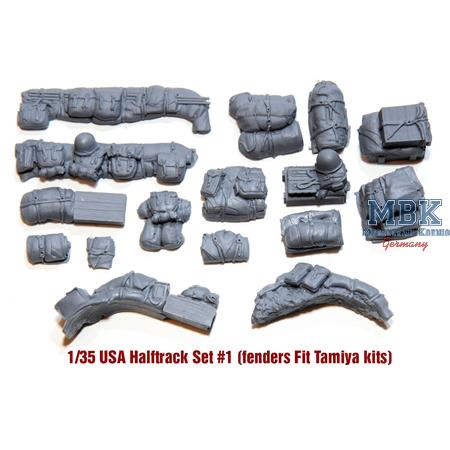 USA Halftrack Set #1 (For Tamiya M3/M21 Halftrack)