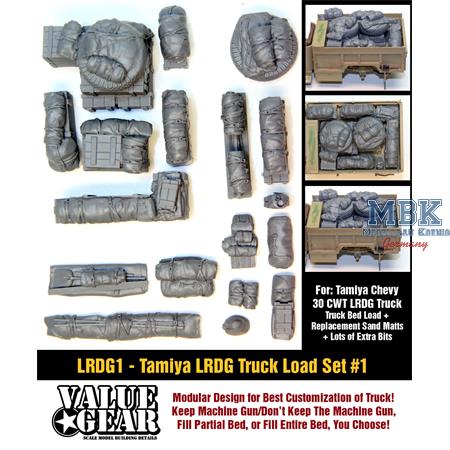 LRDG Truck Load (Tamiya) Set #1