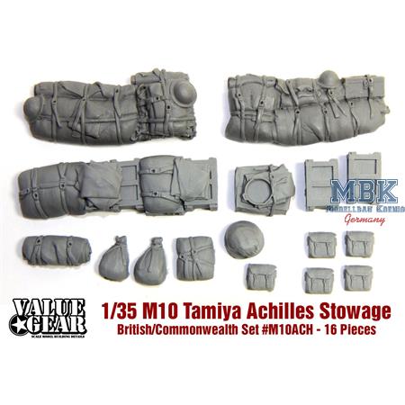M10 Achilles Commonwealth Stowage Set-Tamiya kits