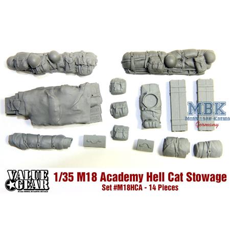 M18 Stowage Set - Version "HCA" (For Academy Kits)
