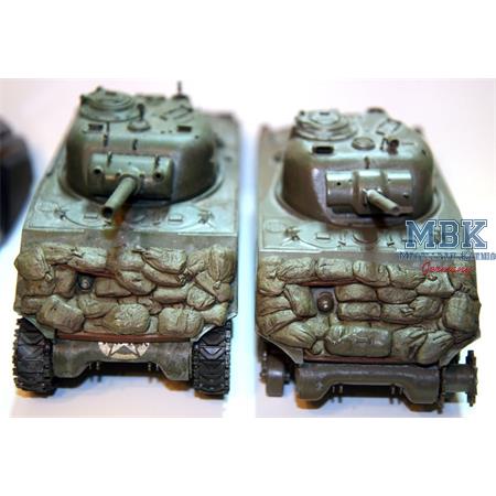 Sherman M4A3 Sandbag Fronts (2 pack) Set #SB1