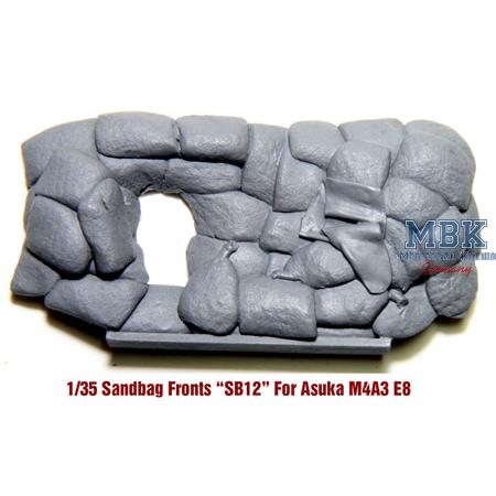 Sherman EASY 8 (Asuka) Sandbag Front Set #SB12
