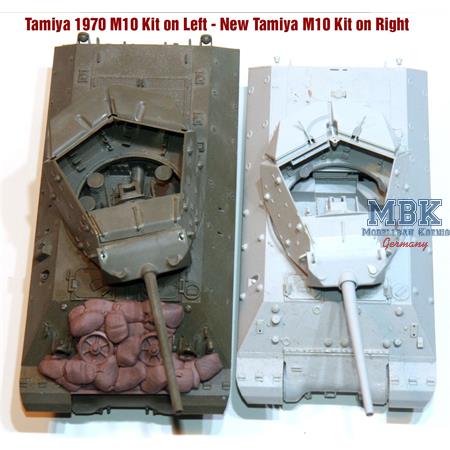 M10 Sandbag Front V1 (Tamiya 1970) #SB17