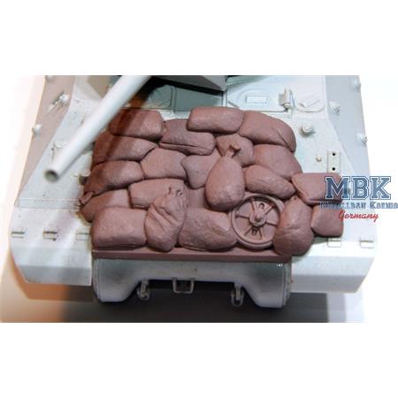 M10 Sandbag Front V1 (Tamiya new) #SB18