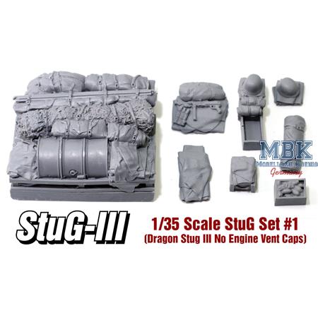 StuG III (Dragon hulls w/o engine vent cap) Set #1