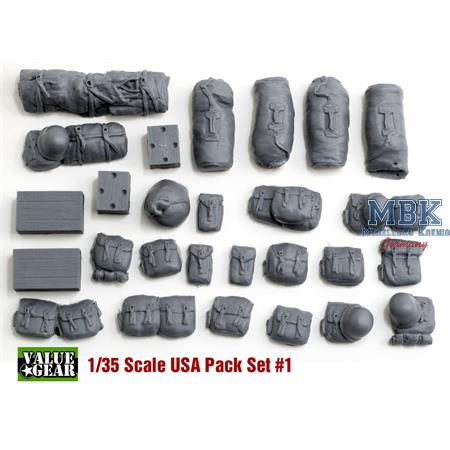 USA WWII Packs & Bags Set #1
