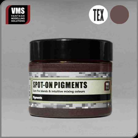 Spot-On pigment No. 10 Dark Brown Earth Tex