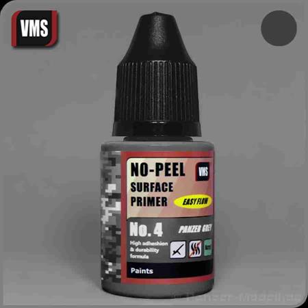 No-Peel Primer No. 4 Panzer grey 30 ml