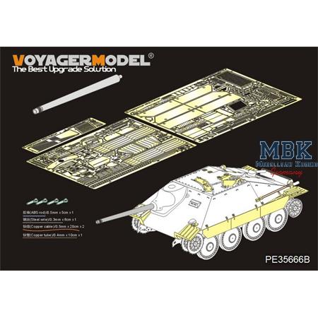 Hetzer Tank Destroyer + Gun Barrel (DRAGON 6030)