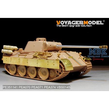 Panther D w/Stadtgas Fuel Tanks Basic (f. TAMIYA)