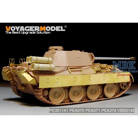 Panther D w/Stadtgas Fuel Tanks Basic (f. TAMIYA)