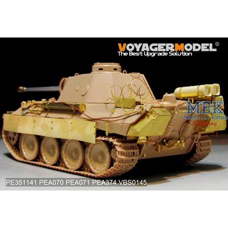 Panther D w/Stadtgas Fuel Tanks Basic (f. TAMIYA)