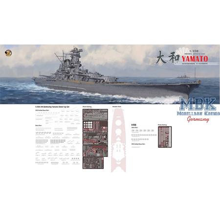 IJN Battleship YAMATO-Deluxe Kit