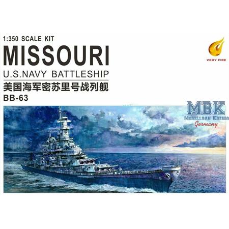 U.S. Navy Battleship BB-63 USS MISSOURI