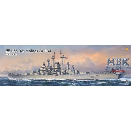 U.S. Navy Heavy Cruiser CA-134 USS DES MOINES