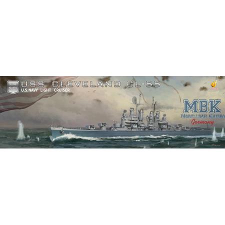 U.S. Navy Light Cruiser CL-55 USS CLEVELAND