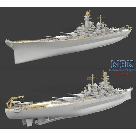 U.S. Navy Battleship BB-67 USS MONTANA-Deluxe Kit