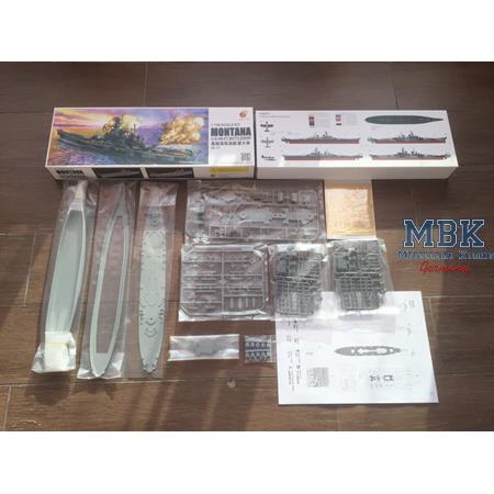 U.S. Navy Battleship BB-67 USS MONTANA-Deluxe Kit
