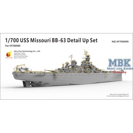 U.S. Navy Battleship BB-63 USS MISSOURI-Deluxe Kit