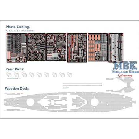 U.S. Navy Battleship BB-63 USS MISSOURI-Deluxe Kit