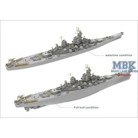 U.S. Navy Battleship BB-63 USS MISSOURI-Deluxe Kit