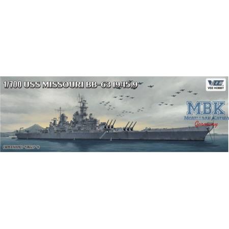 USS Battleship Missouri BB-63 1945