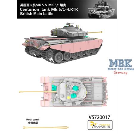 Centurion Tank Mk5/1 - 4. RTR Deluxe Edition