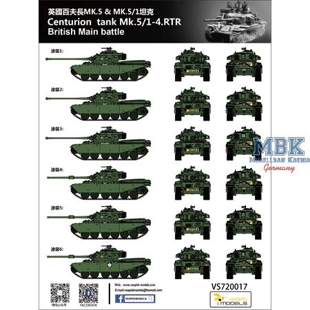 Centurion Tank Mk5/1 - 4. RTR Deluxe Edition
