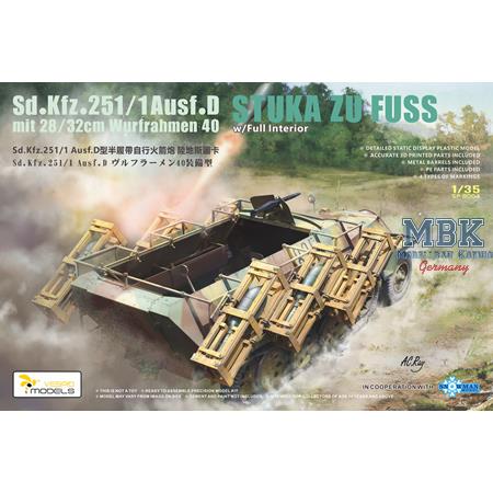 Sd.Kfz. 251/1 Ausf.D 28/32cm Wurfrahmen 40 w/int.