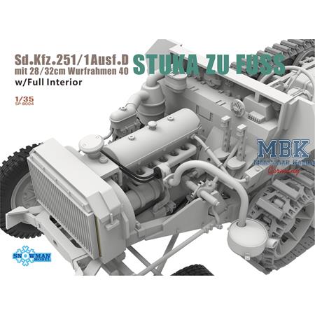 Sd.Kfz. 251/1 Ausf.D 28/32cm Wurfrahmen 40 w/int.