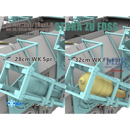 Sd.Kfz. 251/1 Ausf.D 28/32cm Wurfrahmen 40 w/int.